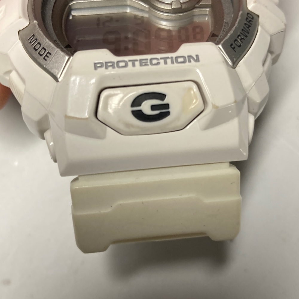 Casio Gshock G8900A, strap adapters, orange nato cloth strap, working battery - Picture 15 of 16